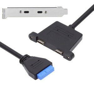 NFHKOUSB3.0�}�U�[�{�[�h19/20�s��-USB-CType-C�f���A���|�[�g���XPCI-E�o�b�N�p�l��5Gbps�P�[�u��