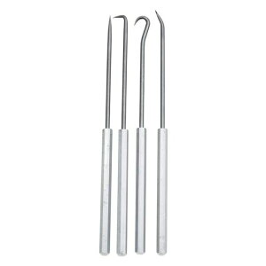 UllmanPickandHookSetSteel6-5/16in.L4pcs