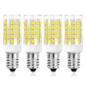 LED�d�� E12 �������a12mm ���� �Z���~�b�N�X ���d�� �S���� �d��40W�`���� 6000K �����F�L�z���^�C�v 4W AC 110V �S����400lm (4�������F)