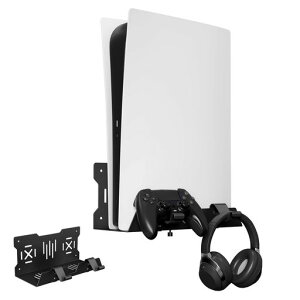 PS5Pro/PS5Slim/PS4�S���f���Ή�2-in-1�Ǌ|���Q�[���@�X�^���h��e�ʎ��[�ŃX�y�[�X�ߖ�Ǌ|�����[�z���_�[������p�݌v�Œ����ԃQ�[�������S�R���N���[�g/�ؐ�/�����K�ǌ��p�ω׏d30kg�̍��ρc