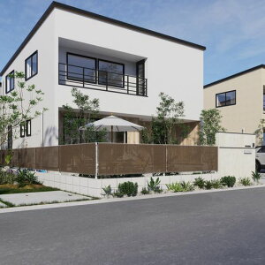 �^�J�V���[�t�F���X�ډB�����b�V���t�F���X�ڂ������V�F�[�h2x0.7m���J���O�v���C�o�V�[�΍�|���G�`������UNI-27M