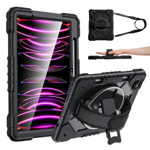 MAGICJOHNiPadPro(1/2/3/4)/iPadAir(5/4)pP[Xd^OwیϏՌϋvh~Rt360°]\ȃX^hubN