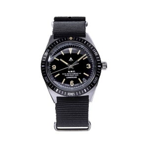 NAVALWATCHProducedbyLOWERCASE:FRXB002Blackdial/QuartzNATOStrap