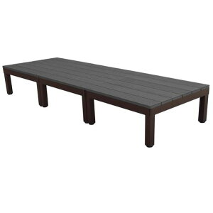 �A�C�K�[�f��(igarden) �A�C�E�b�h�f�b�LPLUS �I�[�v���^�C�v �u���b�N ��900mm x ���s900mm x ����400mm 3�_�Z�b�g i10385_3d_bk
