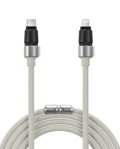 SHARGEPhantomUSB-C&���C�g�j���O�P�[�u��MFi�F�ؗ��܂Ȃ��P�[�u��USBPD�Ή��V���R���f�ލ̗p�_�炩���P�[�u��iPhone14/14Plus/14Pro/14ProMax/13