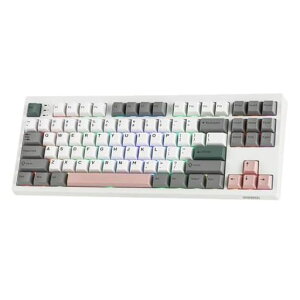 EPOMAKERTH87���C�����X���J�j�J���L�[�{�[�h10000mAh�o�b�e���[����BT/2.4GHz/USB�L���e���L�[���X�z�b�g�X���b�v�Ή��J�X�^��PBT�L�[�L���b�vRGB�o�b�N���C�g�K�X�P�b�g�\��TKL�Q�[�~���O�L�[�{�c