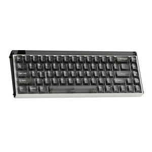 MelGeek MADE68 Pro+ ���C�z�[�����ʃQ�[�~���O�L�[�{�[�h 65% �L�� ���s�b�h�g���K�[ �z�b�g�X���b�v RGB (�����u���b�N)