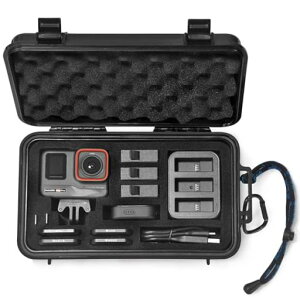 LekufeeInsta360AcePro2�g���x���h���n�[�h�P�[�XInsta360AcePro2/Insta360AcePro/Insta360Ace�A�N�V�����J�����ƃA�N�Z�T���[�ɑΉ�(�P�[�X�̂�)