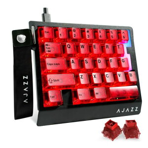AJAZZ AK029 �Ў�Q�[�~���O�L�[�{�[�h ���J�j�J���L�[�{�[�h ���s�b�h�g���K�[�Ή� 29�L�[�z�� �����Ή� 8000Hz�|�[�����O���[�g0.01mm RT���x 0.125ms����x�� �A���~�j�E�������v���[�g 5�w�����c