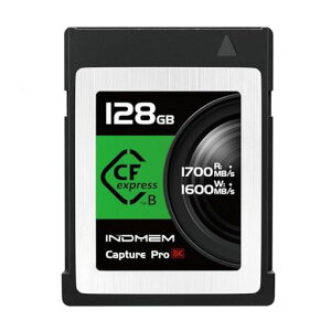 CFexpressTypeB�������[�J�[�h128GB�������ݑ��x1600MB/s�ǂݏo�����x1700MB/s8K�^��Ή�