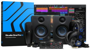 PreSonusAudioBoxUSB96�o���h��?USB�I�[�f�B�I�C���^�[�t�F�C�X�A�M�^�[�pXLR�C���^�[�t�F�C�X�APC&Mac�p�f�o�C�X�AStudioOnePro�A���y����A�z�[���X�^�W�I�ɂ�銮�S�^���p�b�P�[�W