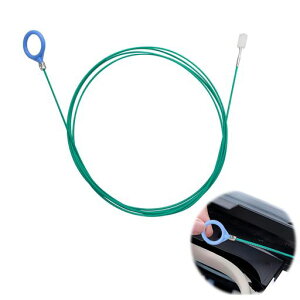 nalainaパイプブラシチューブクリーニングブラシ排水クリーニングブラシパイプクリーナーブラシ5m細い長さ折り曲げ再利用可能多機能排水穴の掃除詰まり取り解消用車用洗浄用(緑)