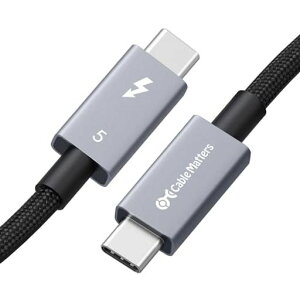 [IntelF]CableMatters80GbpsґgThunderbolt5P[u-1mA[ő120Gbpsш敝u[XgE240W[dE8K/4K@540Hz]AT_[{g5P[uAThunderbolt