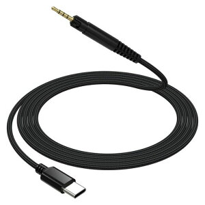 USB-C�w�b�h�z���P�[�u���݊�SennheiserHD598HD599HD579HD560SHD558HD518�Ή�Type-Cto2.5mm�I�[�f�B�I�R�[�hiPhone15/16SamsungGalaxy