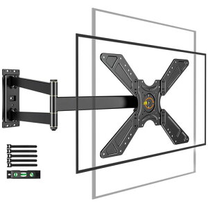 FORGINGMOUNT180�x��]�Ǌ|���e���r����32~75�C���`�Ή�|�R�[�i�[TV�Ǌ|������|���c��]�@�\����|�ω׏d:50kg|83.82cm�A�[��|�㉺�E���E�E�����E�O�㒲��|VESA�K�i600x400mm�Q�[�~���O���p/���Ǝ{�݉�