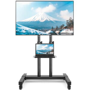 Rfiver�e���r�X�^���h�L���X�^�[�ttvstand����d�x���݌v32~75�C���`�Ή��e���r�X�^���h�n�C�^�C�v�������߉\�I�t���ω׏d40kgVESA600X400mm�܂ŏȃX�y�[�X�Ɨp�E��Зp�E�Ɩ��p