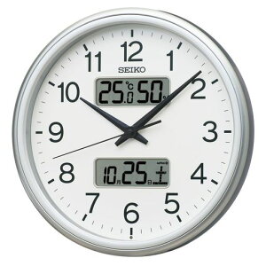 �y���[�J�[�����ۏ�2�N�Ώہz�Z�C�R�[�N���b�N(Seiko Clock) �|�����v �d�g �A�i���O �J�����_�[���x ���x �\�� ��F���^���b�N ���a290x50mm KX275S
