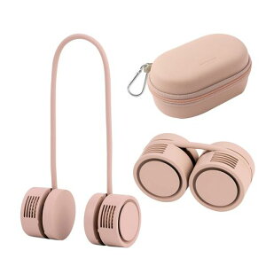 DANSOON�񂩂���@�l�b�N�o���h�t�@��Rolling[�n���Y�t���[360�x�p�x�����\�ᑛ��BLDC���[�^�[���ڕ���3�i�K���߃R���p�N�g���[���y�ʃP�[�X�t���l�b�N�t�@��]DSN26607PK�X���[�L�[�s���N