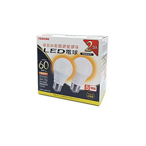 ����(TOSHIBA)LED�d��60W�����S�����d���FE26����2P�����Ή�LDA8L-G/60V1RP