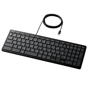 �G���R���L�[�{�[�h�L��WorksWithChromebook�F�؎擾�p���^�O���t��USBType-C�R�l�N�^�R�ۃu���b�NTK-CB01UPKBK