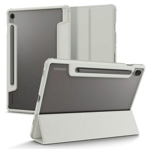 SpigenGalaxyTabS10FE�P�[�X(2025�N���f��)�w�ʃN���A�����ČRMIL���i�X�����X�^���h�ϏՌ����h�~�J�����ی�I�[�g�X���[�v�E���g���E�n�C�u���b�h�E�v��ACS09533(�O���[)