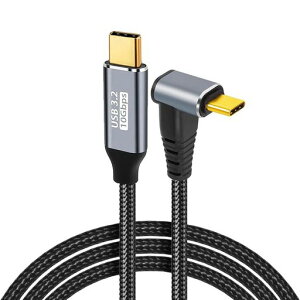 USB-C&USB-C�P�[�u��L��2MType-c�P�[�u��USB3.1Gen2(10Gbps)PD�Ή�100W/5A�}���[�d4K/60Hz�f���o�͒����ϋv�i�C����MacBook