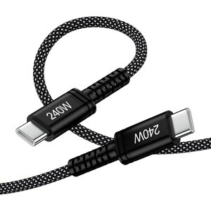 Viviber�y2025�N�E�ŐV�^240W�zUSBC&USB-C�P�[�u��PD3.1�^�C�vC�P�[�u��1.8M���}���[�d�Ή����ϋv�i�C�����p�\�R���ptypectoc�����f�[�^�]�����񂵂₷���^�C�vc�R�[�h
