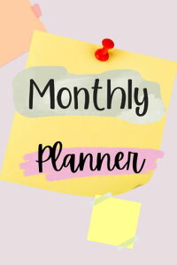 MonthlyPlanner:UndatedIncludesNotePages