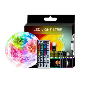 EDIMRAY Led�e�[�v���C�g �h�� usb 1M/2M 60leds/m 24�L�[/44�L�[LED�e�[�v �����x �ԐڏƖ� ���P�x �ؒf�\ ��t�ȒP RGB �e�[�v���C�g�C���h�A/�Q��/�L�b�`��/���r���O���[��