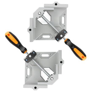 HUEPAR �R�[�i�[�N�����v 2�� 90�x���p�N�����v �����\�ȃA���~�j�E������ �X�C���O�W���[�t�� �V���O���n���h���N�����v �؍H�N�����v�H�� �R�[�i�[�N�����v�n�� ���p�Œ� �z�� �t���[�c