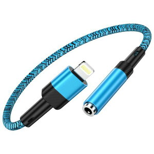 iPhoneCzWbNLightning-3.5mmCgjOiC҂ݕϊP[uHIFIϋvwbhtHWbNA_v^IOS17/16ΉiPhone14/13/12/11/SE/X/XR/8/7ɑΉ
