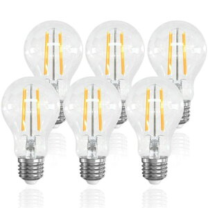 LUTWLED�d��E26�����G�W�\���d��60W�`����6W2700K�d���F�G�W�\���o���u700lm�S�����^�C�v���d���������Ή�PSE�F�؍ς݃A���e�B�[�N�N���A6��