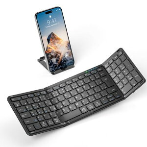 �y�����ŁzOmikamoBluetooth�L�[�{�[�h�܂��ݎ����C�����X�L�[�{�[�h�e���L�[�t�����EShift�L�[/L�^Enter�L�[ipad/iphone�L�[�{�[�h�t���T�C�Y���{��z��3��f�o�C�X�ؑ֐ڑ��\