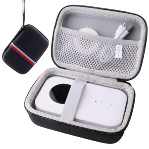 ���[�P�[�XPhomemoD30/JadensD110�|�[�^�u�����x���v�����^��p�ی���[�P�[�X-waiyuJP(Black)