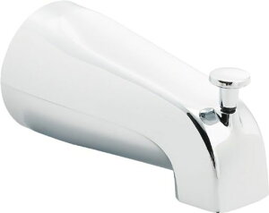 DeltaFaucetU1075-PKUniversalShoweringComponentsDiverterTubSpoutChrome[���s�A���i]