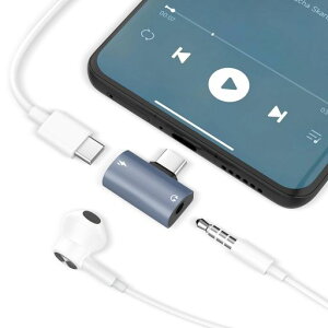 2in1^CvCCzϊA_v^USB-Cto3.5mmI[fBIϊA_v^[CzϊA_v^[3.5mm2in1^CvcCzWbNPD60W}[dDAC`bv[dȂdb/Q[鉹ʒFor