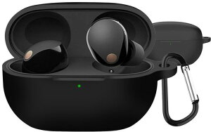 BOOLINNwf-1000xm5�P�[�X�Ή�sonywf-1000xm5360°�v���e�N�V�����V���R���f�ޖh���L�Y�h�~�y�ʏ��^�����[�d�\�ϏՌ��J���r�i�t��wf1000xm5�P�[�X(�u���b�N)