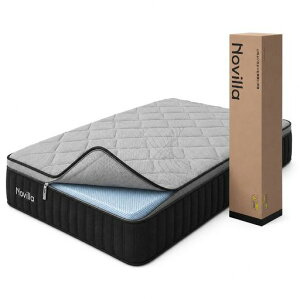 �y���R�mMax�zNovilla �}�b�g���X �Z�~�_�u�� �|�P�b�g�R�C�� �Ɍ�26cm 3�]�[�� �������� �d������ �􂦂�J�o�[ 120x195x26cm