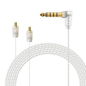 OKCSCAurora�C���z���P�[�u��IE400pro���P�[�u��4.4mm�o�����X�ڑ��ɍ׃^�C�vSENNHEISER�pIE500pro/IE400pro/IE100pro�ɓK��2�c�����xOFC�⃁�b�L����120cm