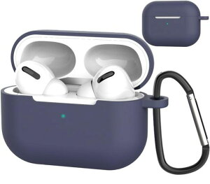 BOOLINN�����ق��Ղ�2�P�[�X�Ή�AirPodsPro2�C���z���V���J�f�ޒj�����p�S�ʕی�t�����gLED���C�g���B��Ȃ����C�����X�[�d�ɑΉ��Ռ��z���ی�J�o�[(�u���[)