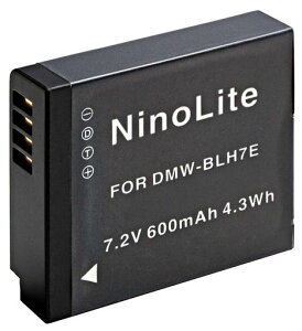 NinoLite DMW-BLH7 �݊� �o�b�e���[ �p�i�\�j�b�N DMC-GM1K DMC-GM5 DMC-GM5K DMC-GM1SK ���Ή� dmwblh7_t.k.gai