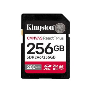 KingstonSDXC�J�[�h256GB�ő�280MB/sUHS-IIV604KCanvasReactPlusSDR2V6/256GB���i�������ԕۏ�