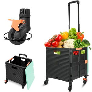 MAMBASNAKEL[J[g܂ݑω׏d40kg55Lyʑ4֎360xÉLX^[3iKWtXgbp[tƒp݂NhV̓яoh~ȒPgĊȒPc