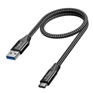 FasgearUSB3.2Gen2USBTypeC�P�[�u��50cm:�Z��USBAtoC�R�[�h�ґg-10Gbps�A���h���C�h�I�[�g�^�C�vC�f�[�^�P�[�u��-3A�}���[�d�Ή�iPadPro�p�O�t��SSD
