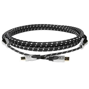 JIB �n�C�G���h�O���[�h USB 2.0 �P�[�u���I�[�f�B�I�p ���y�p (�^�C�vA�I�X - �^�C�vB�I�X) �R���s���[�^�[/DAC �f�R�[�_�[/�A���v���Ή�/����1m /OD:14.5mm