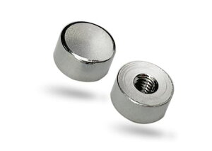 ビオラ印(Violajirushi)平頭ナットM4真鍮Cr 100個 【ViolaDisplayParts】