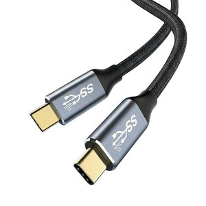 USB C �P�[�u�� 1M PD 100W�}���[�d USB 3.2 Gen2�W�� 10Gbps�f�[�^�]�� 4K�f���o�� �����ϋv�i�C�����҂� Type-C �[�d�P�[�u�� MacBook/Surface/Pixel/Xperia/AQUOS��USB-C�Ή�