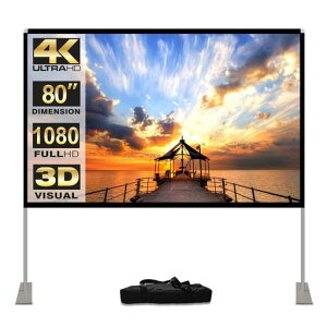 HOIN�v���W�F�N�^�[�X�N���[��80�C���`4K16:9HD�v���W�F�N�^�[�X�N���[��3D�|�[�^�u�������^�^�C�v�A���~�j�E���}�b�g�������O����p160°PPT�z�[���V�A�^�[��c��