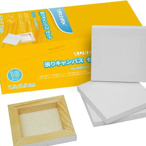 AUREUO�~�j����L�����o�X18��7.5CMx7.5CM-����100%�R�b�g�����؂̘g-���ʊG�E�A�N�����G�E���G�ɓK�p�|�p�G�n�쌻����G���p����