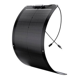 ZOUPW �t���L�V�u���\�[���[�p�l�� 200W = 100Wx2�� PERC 11BB �\�[���[�p�l�� �X�e�����X�����o���h�ƃJ���r�i�t�� 12V�V�X�e���Ή� IP68�h�� �L�����v �Ԓ��� �A�E�g�h�A �h�ЃO�b�Y ���� �x�����c